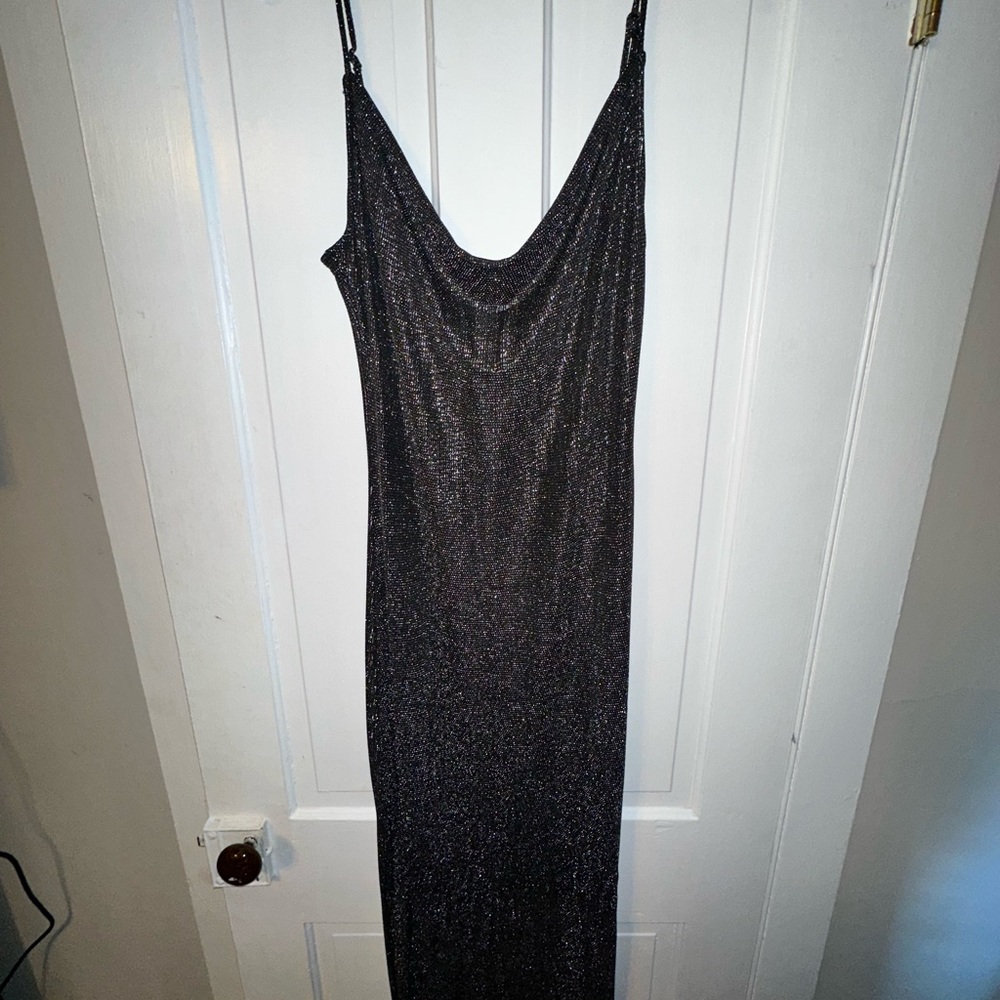 Sz large gown ~ dress for “”  wedding club prom glitter evening